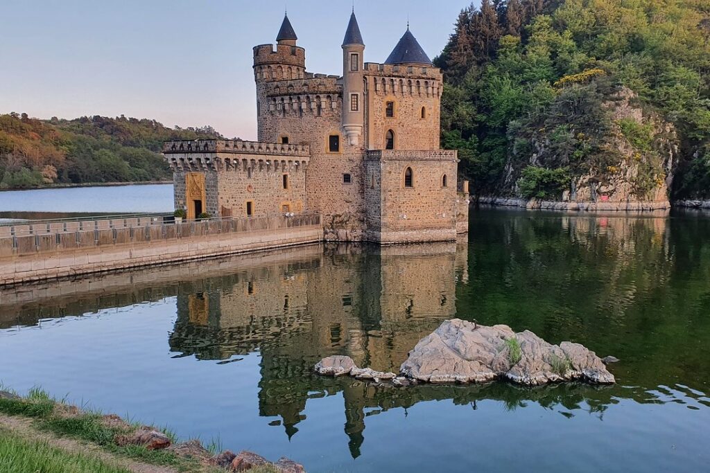 The Roche Castle, in the Loire