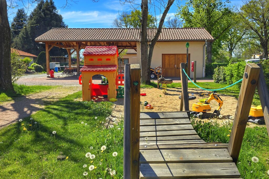 Playground at Aix Camping