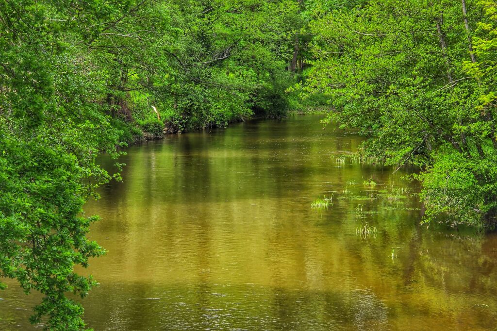 River Aix in the Loire