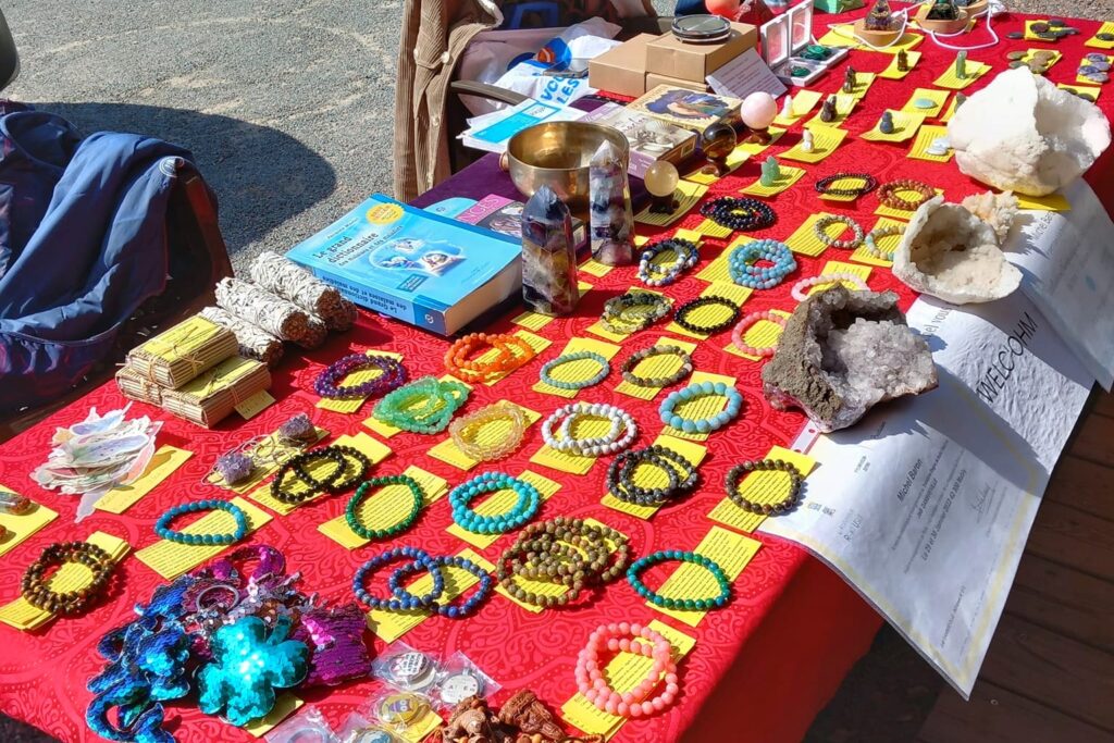 The local market at Camping Aix Pommiers