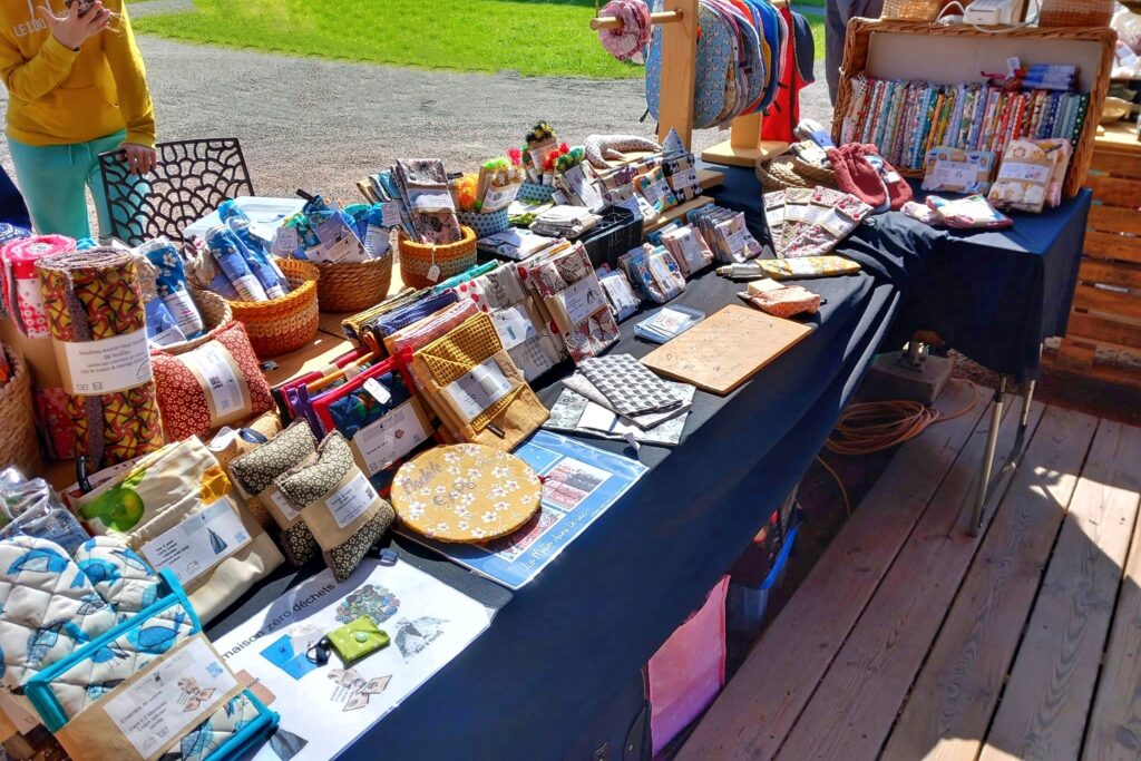 Local market at Aix Camping