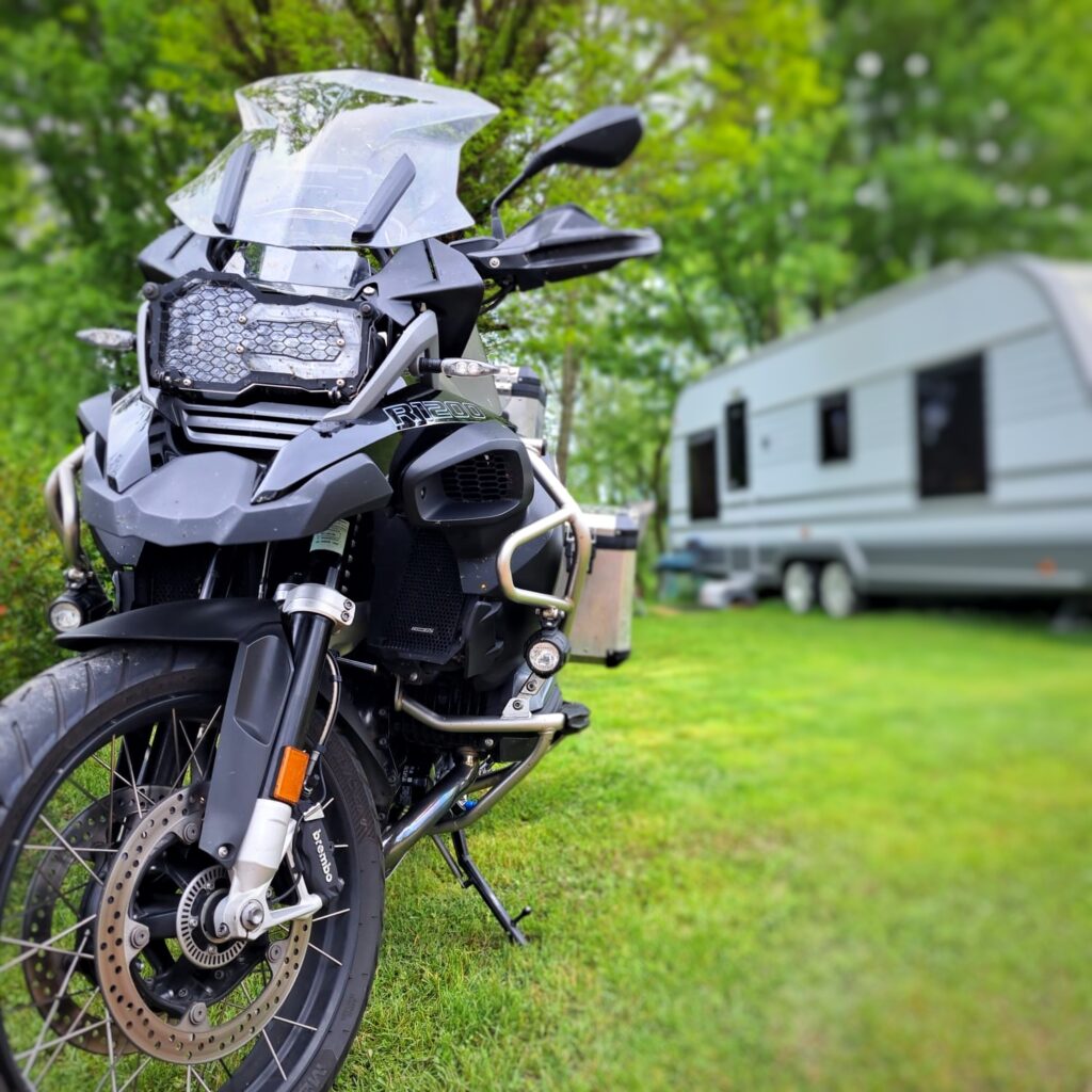 The Aix Camping welcomes bikers